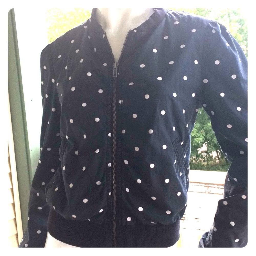 Polka dot Bomber Jacket